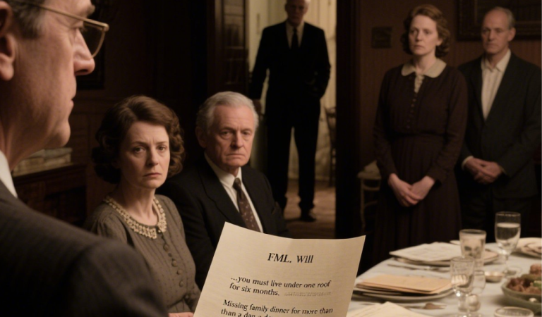“We Had One Rule to Get My FIL’s Inheritance — But the Secret I Didn’t Know Destroyed My Chance”